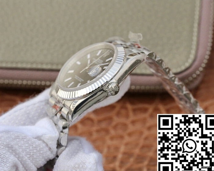 Datejust Black GM Factory Dial Rolex M126234-0015 0315